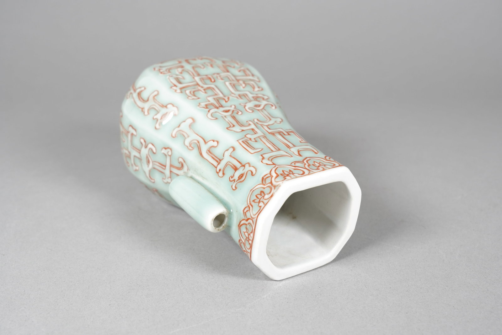 Important Chinese antique handled vase - 3