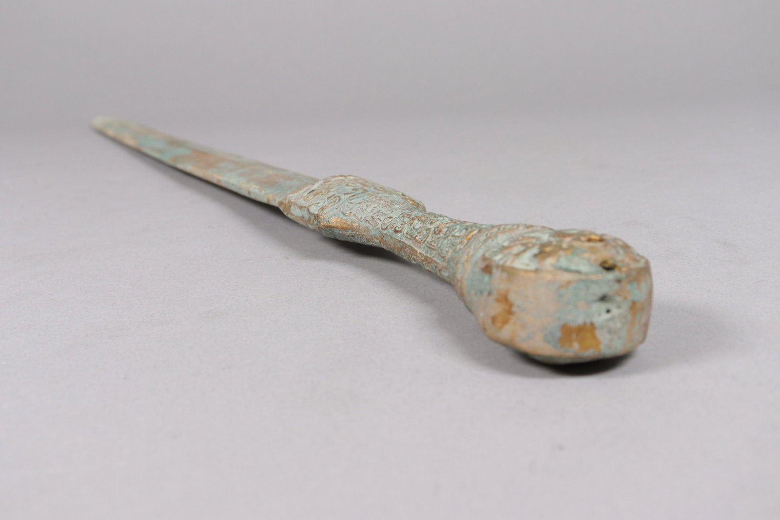 Lots Chinese bronze sword - 5