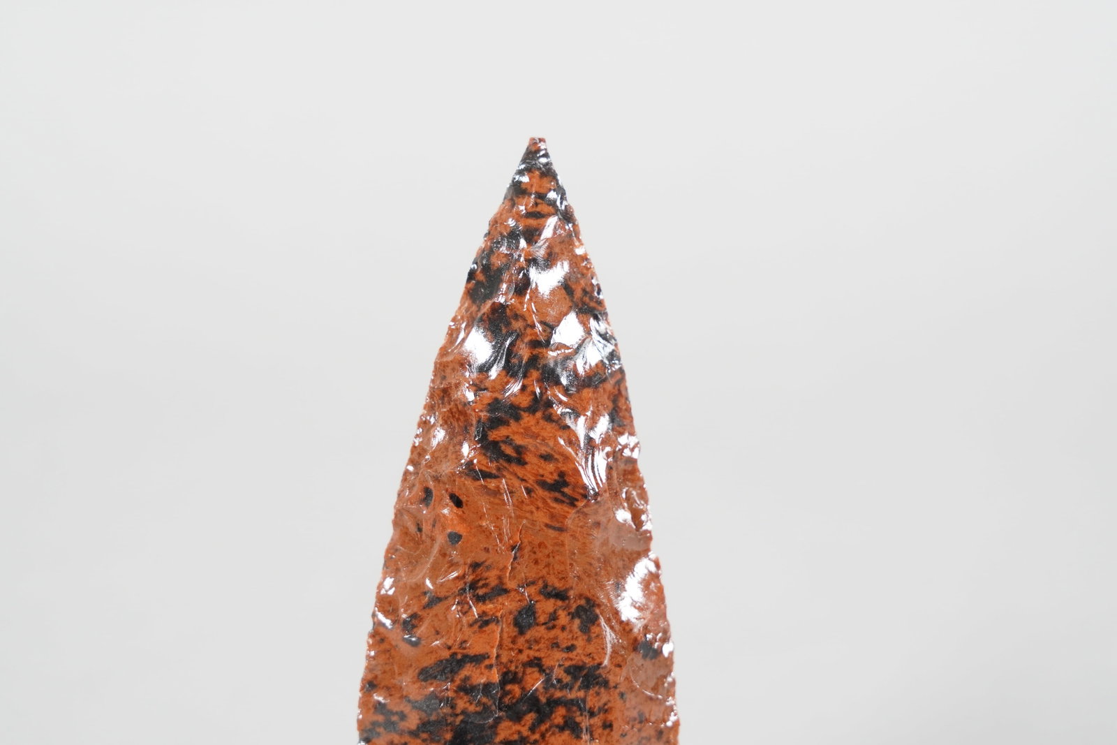 An estate obsidian spearhead - 3