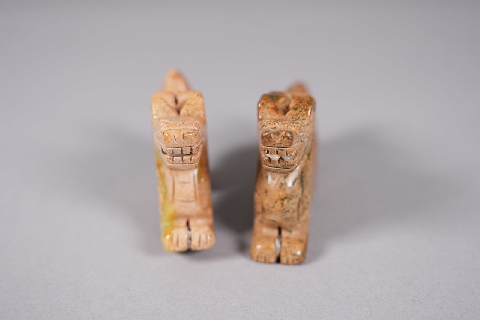 2 Chinese large jade beasts - 5