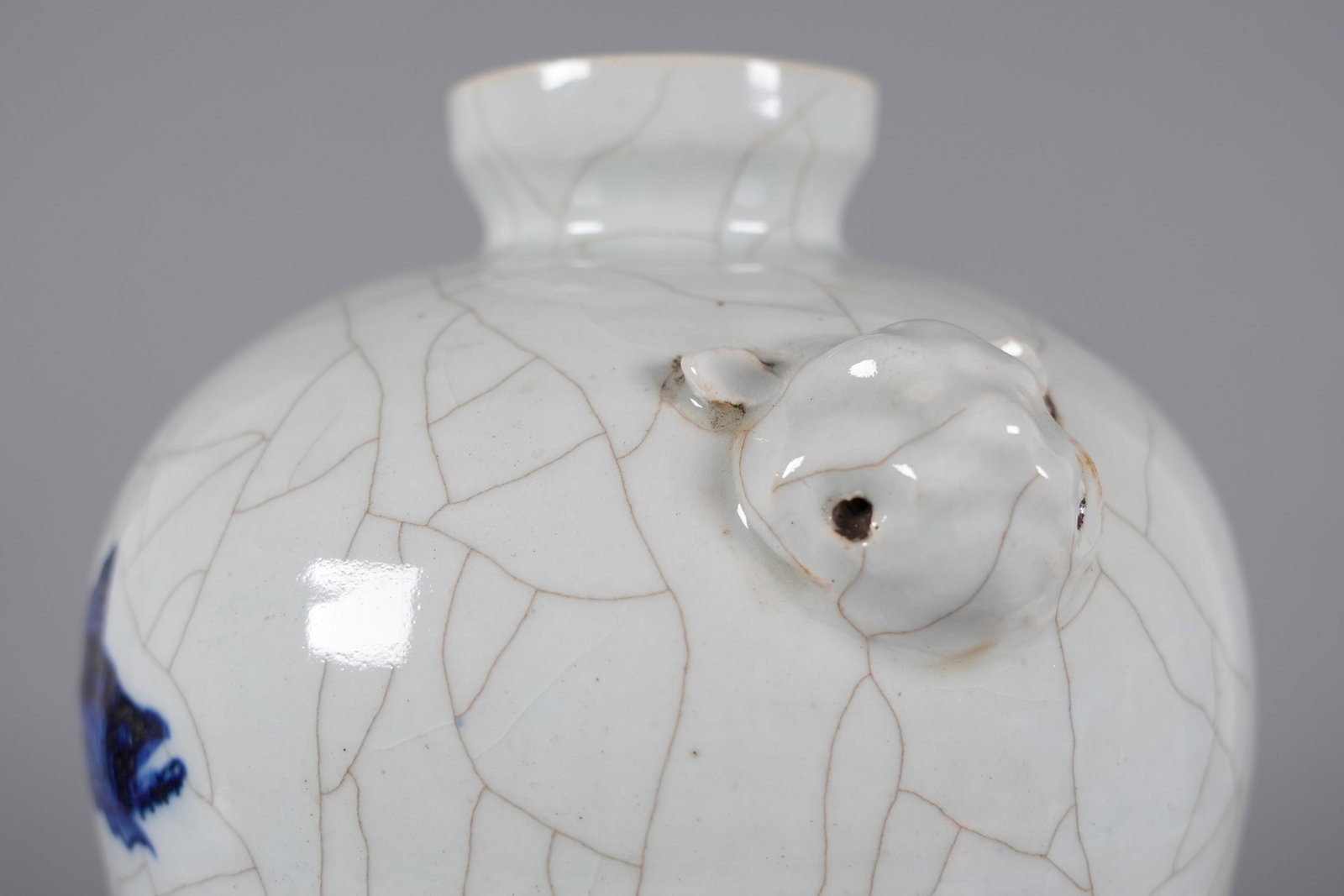 Chinese large crackled vase - 5