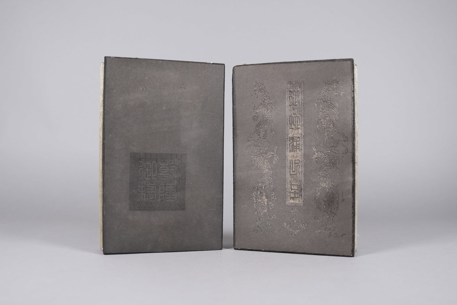 Lots Chinese fine stone books: Lots Chinese fine stone books.
