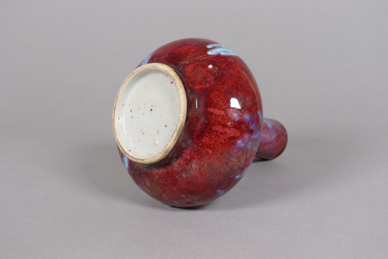 2 Chinese fine red vase - 6