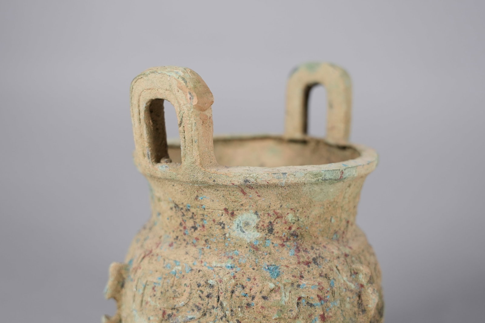 Chinese fine bronze vessel - 5