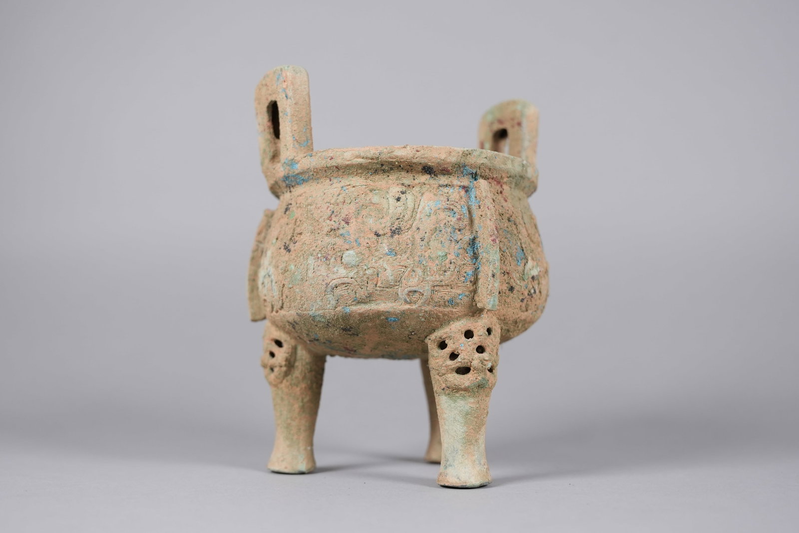 Chinese fine bronze vessel - 5