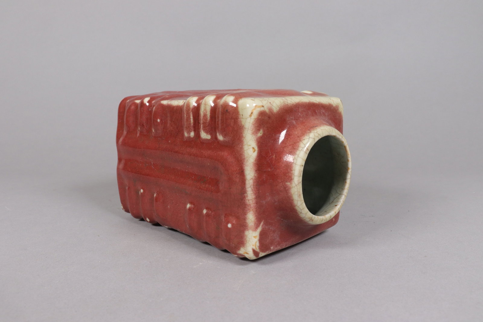 Chinese antique square vase - 3