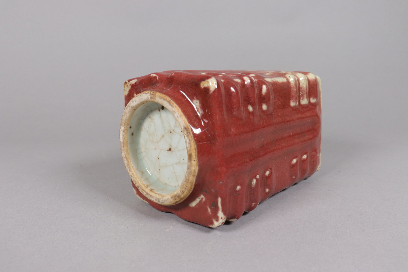 Chinese antique square vase - 4