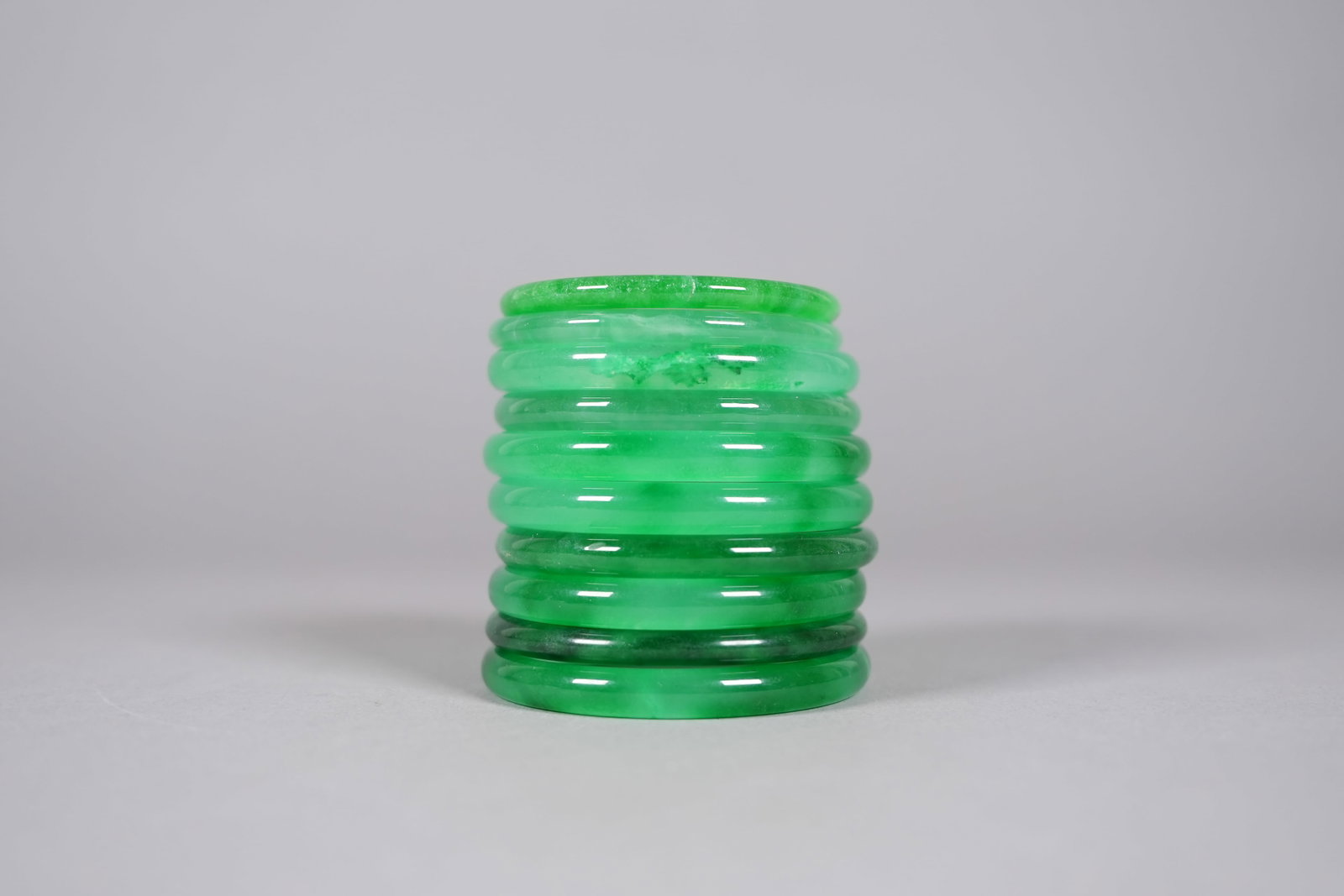 Lots Chinese apple green bangles - 4