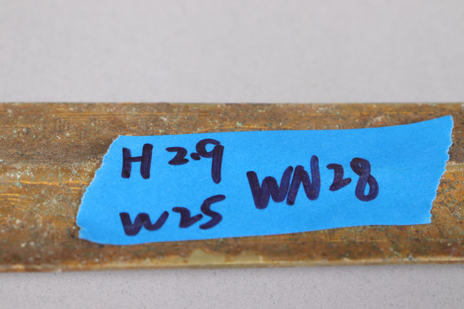 Chinese long bronze sword - 7