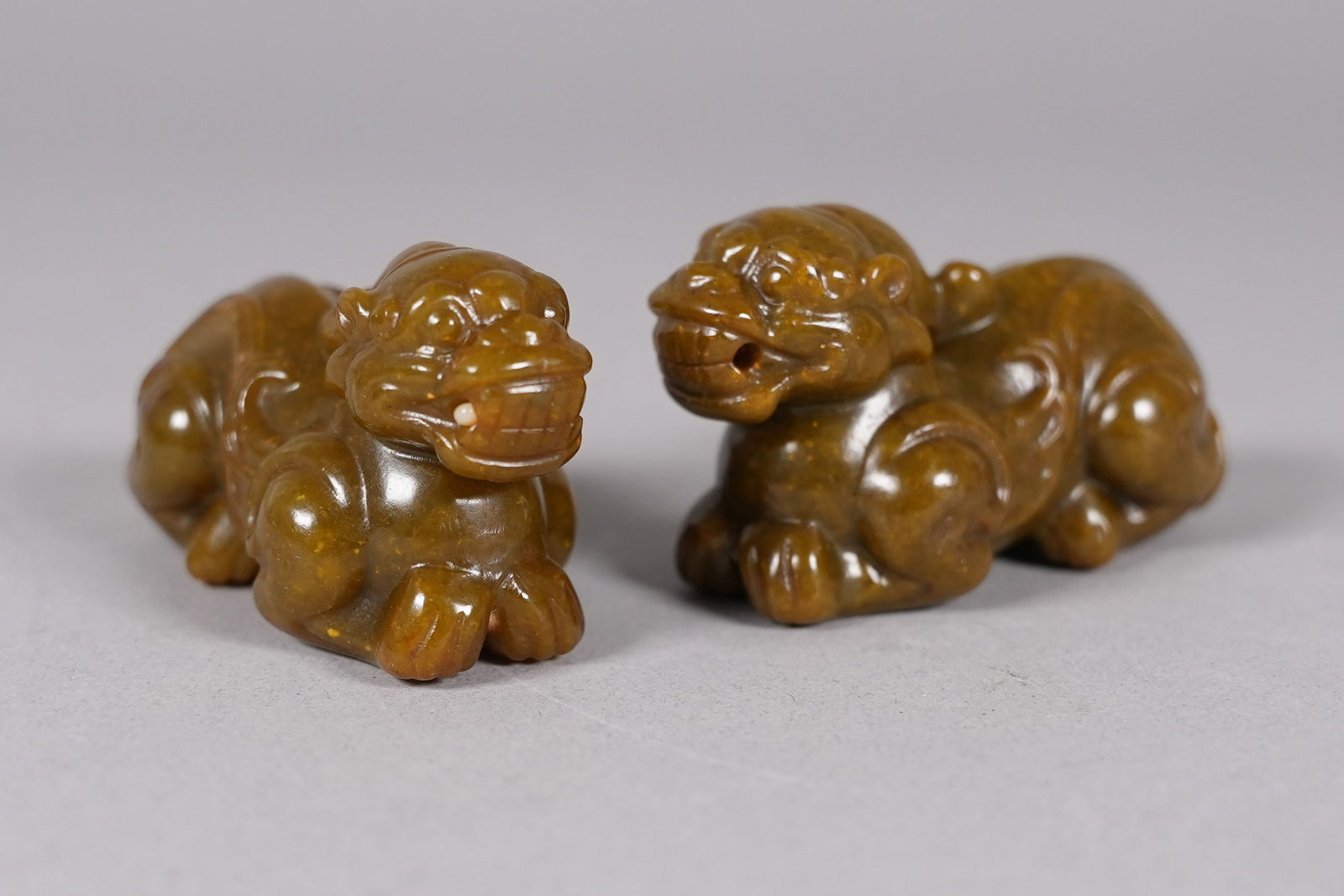 Lots Chinese fine jade beast: Lots Chinese fine jade beast.
