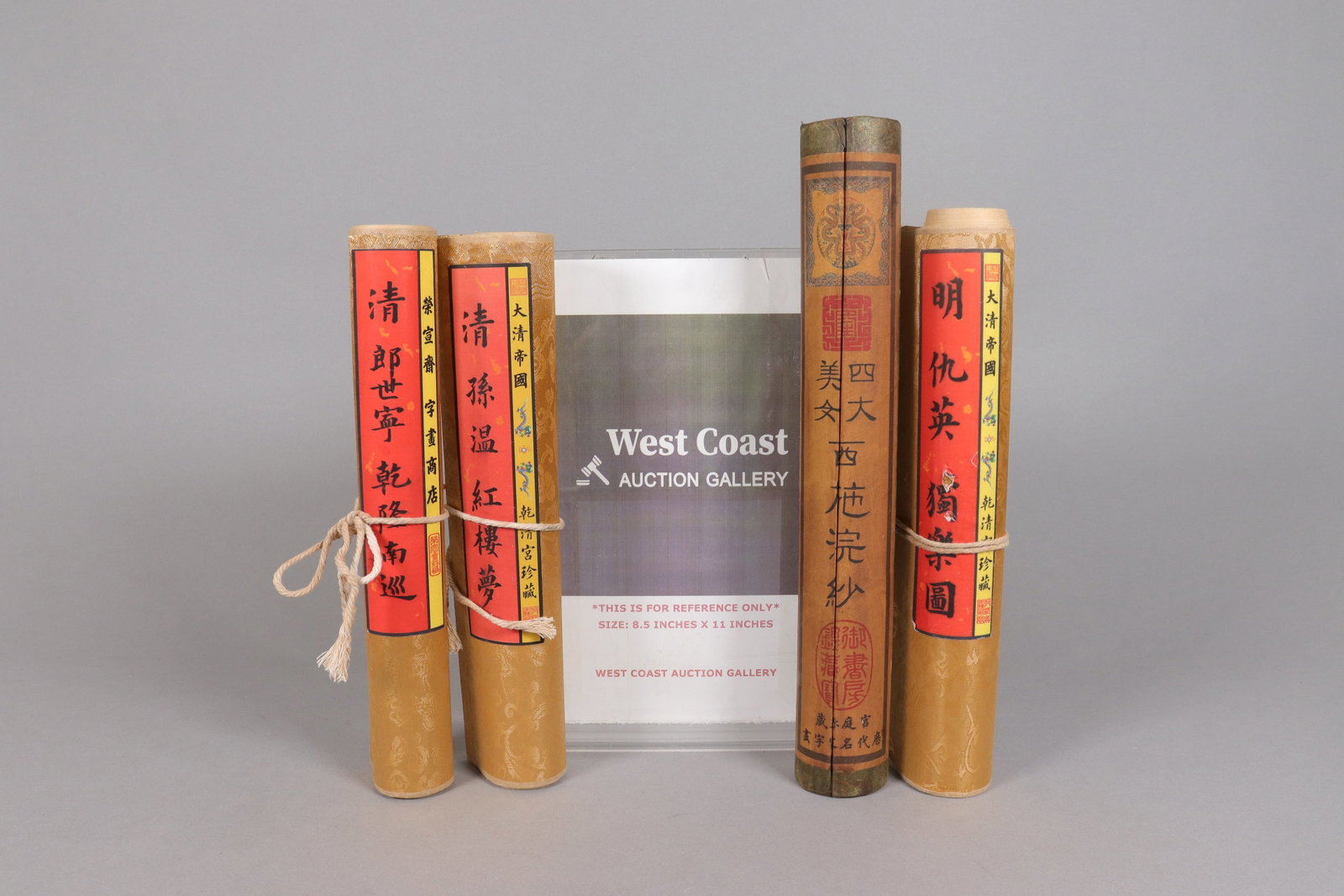 Lots Chinese art scrolls - 2