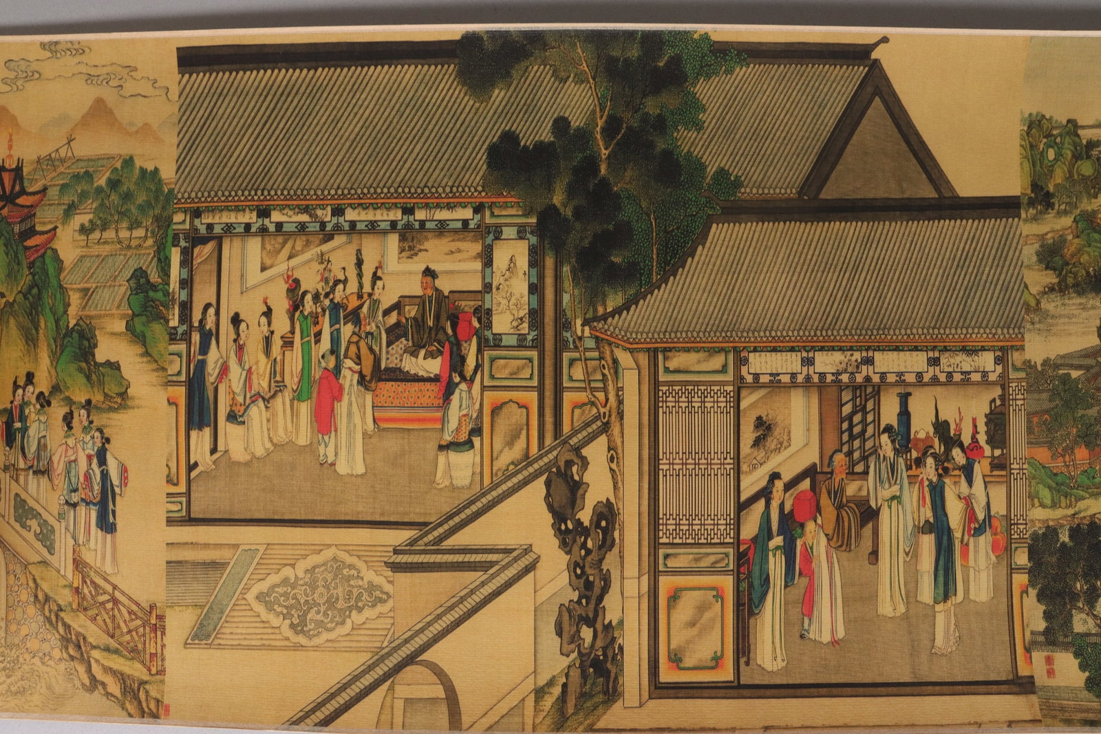 Lots Chinese art scrolls - 5