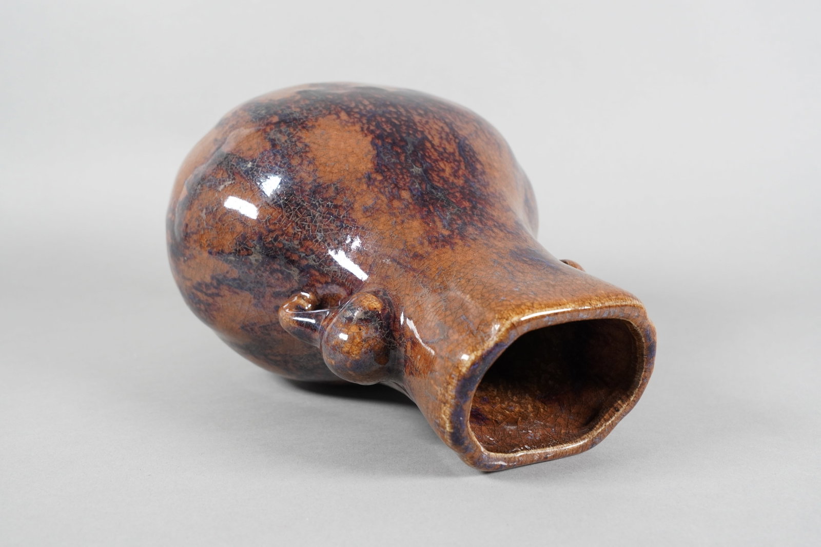 Chinese fine handled vase - 3