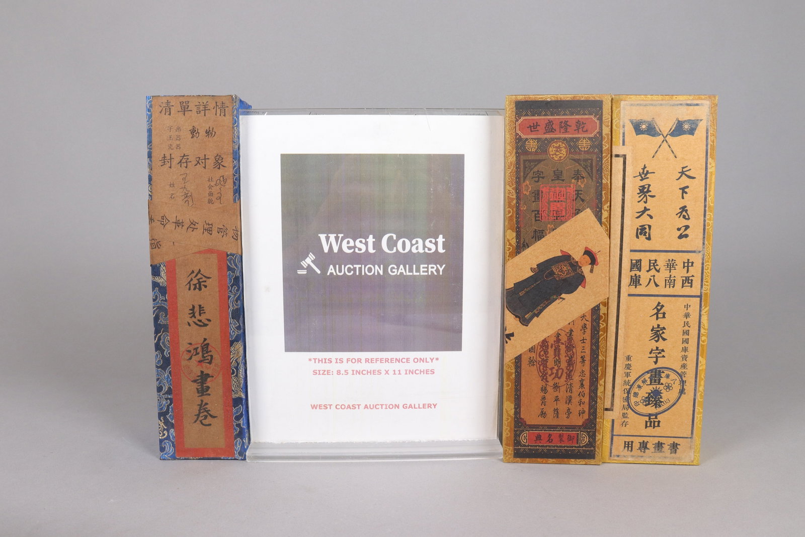 Lots Chinese art scrolls - 2