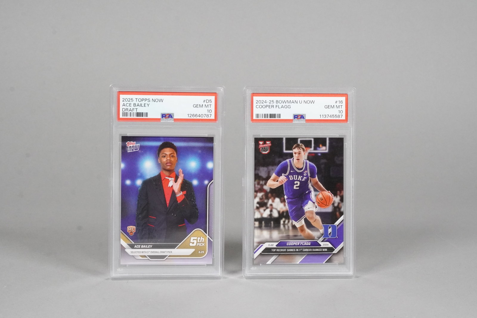 2 PSA basketball cards (1 of 6)