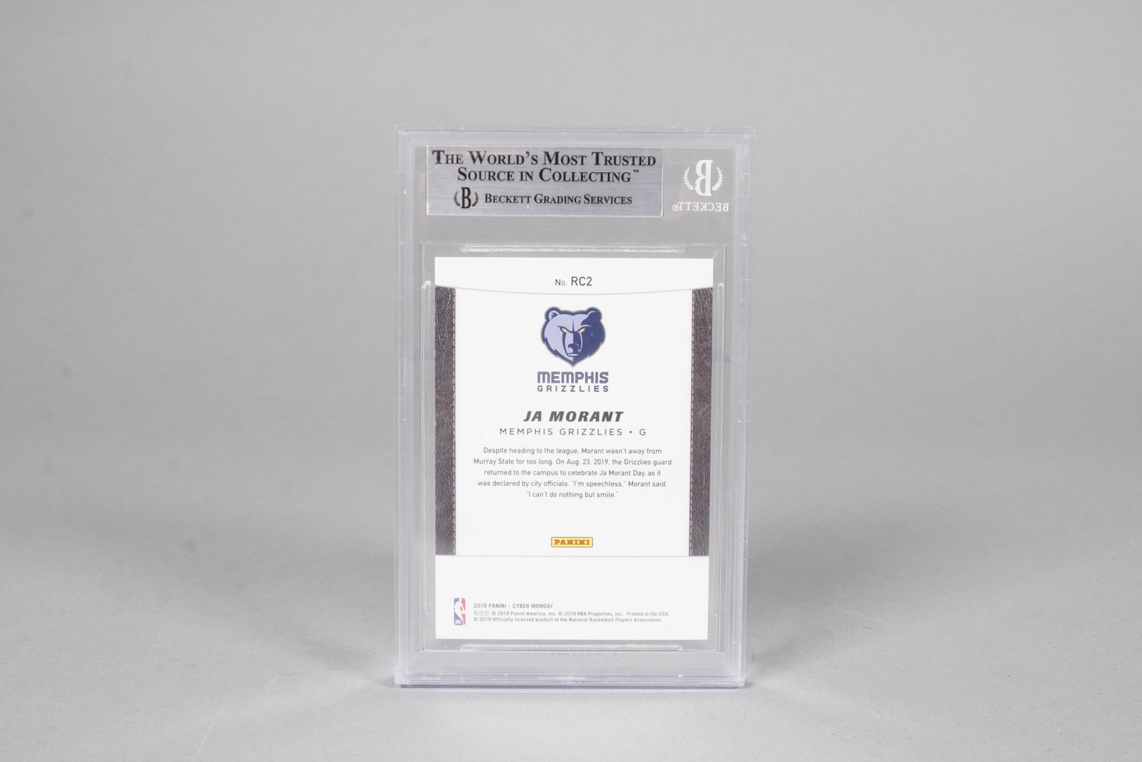 2 Ja Morant graded cards - 3