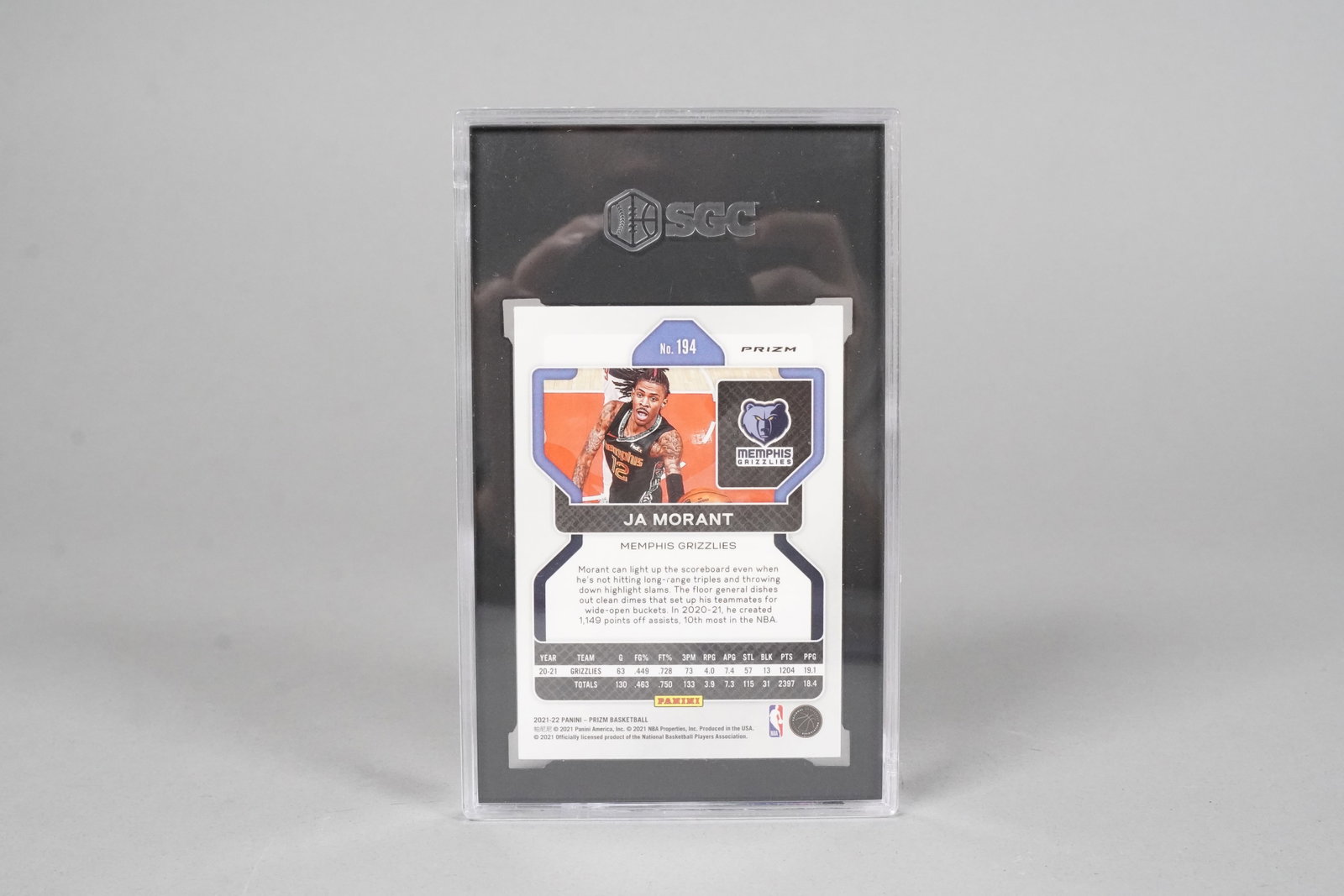 2 Ja Morant graded cards - 5