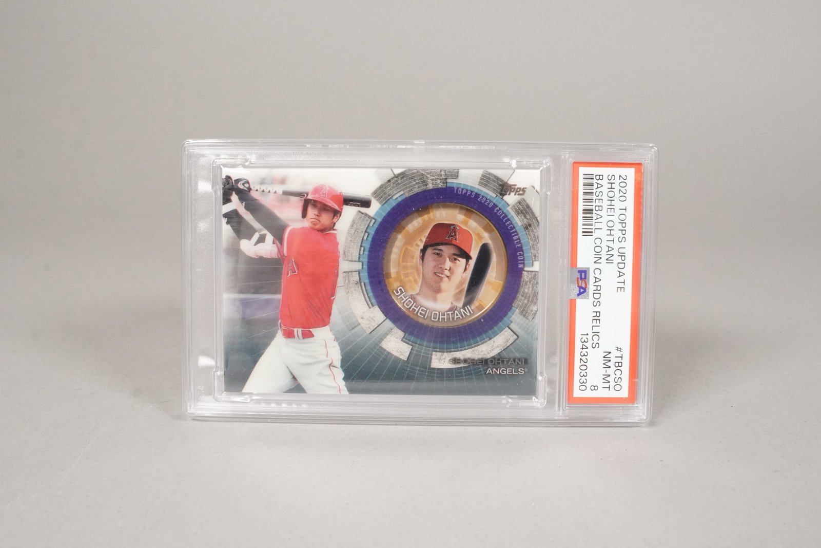 2 Shohei Ohtani baseball cards graded - 2