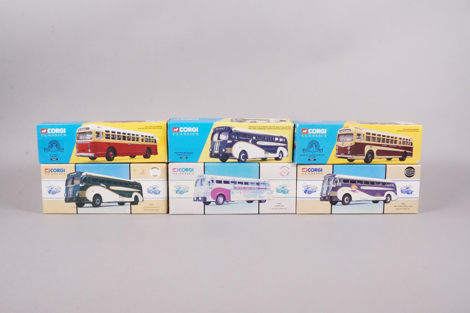 Lots Corgi bus with boxes - 2