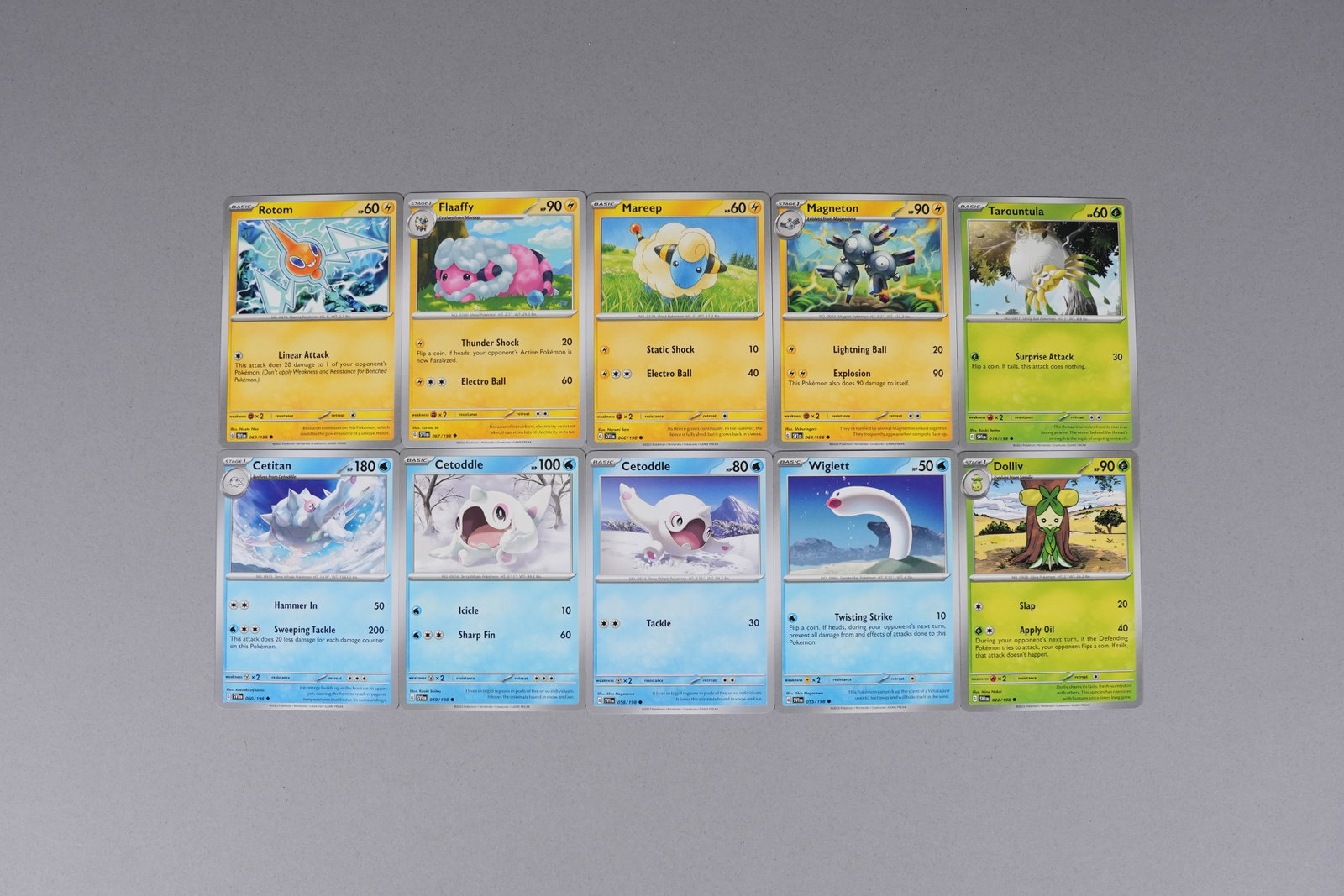Lots Pokemon cards graded - 2
