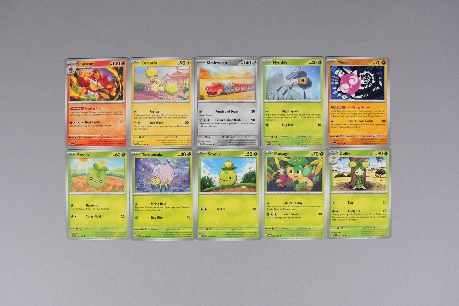 Lots Pokemon cards graded - 2