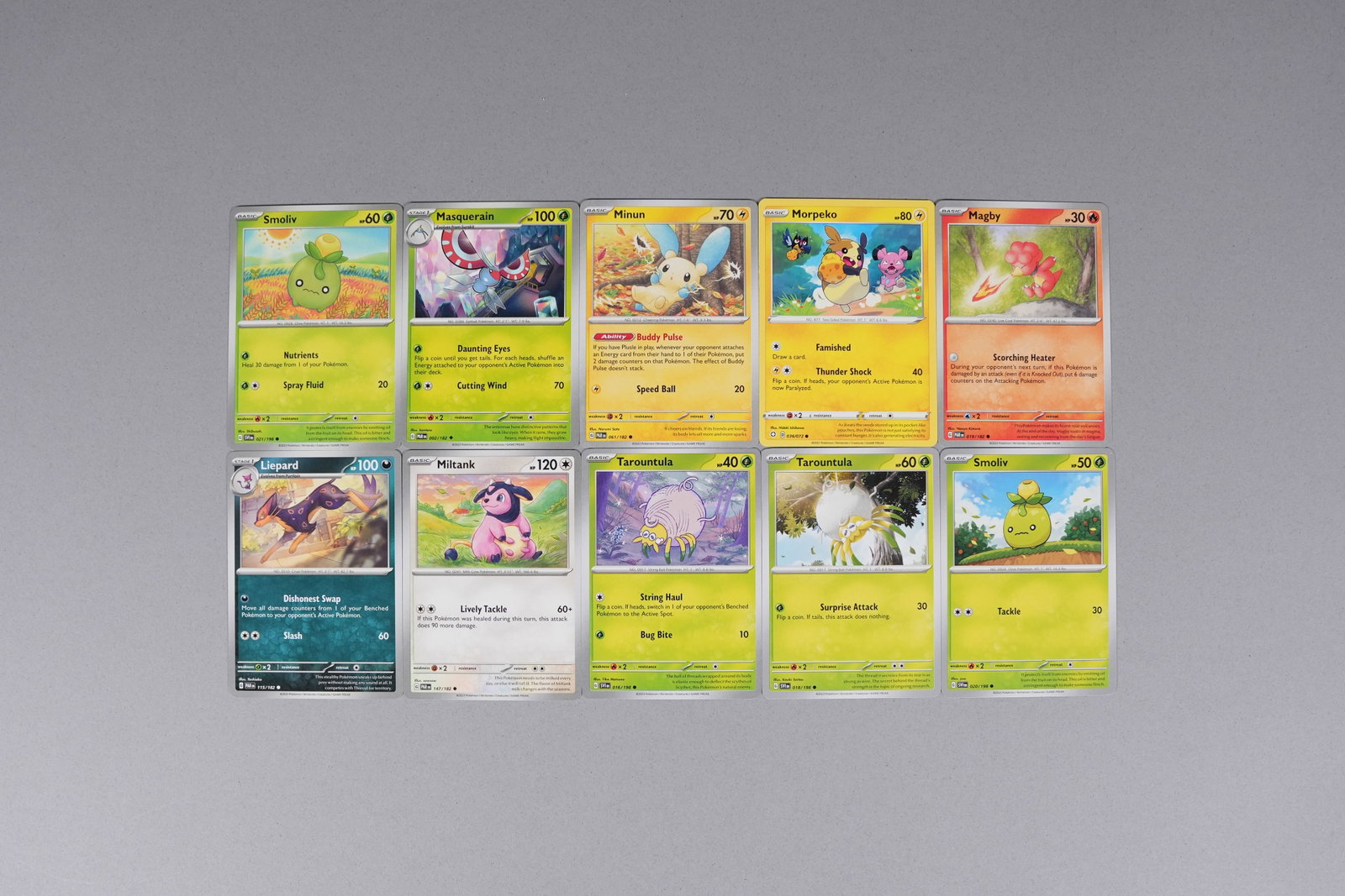 Lots Pokemon cards graded - 2
