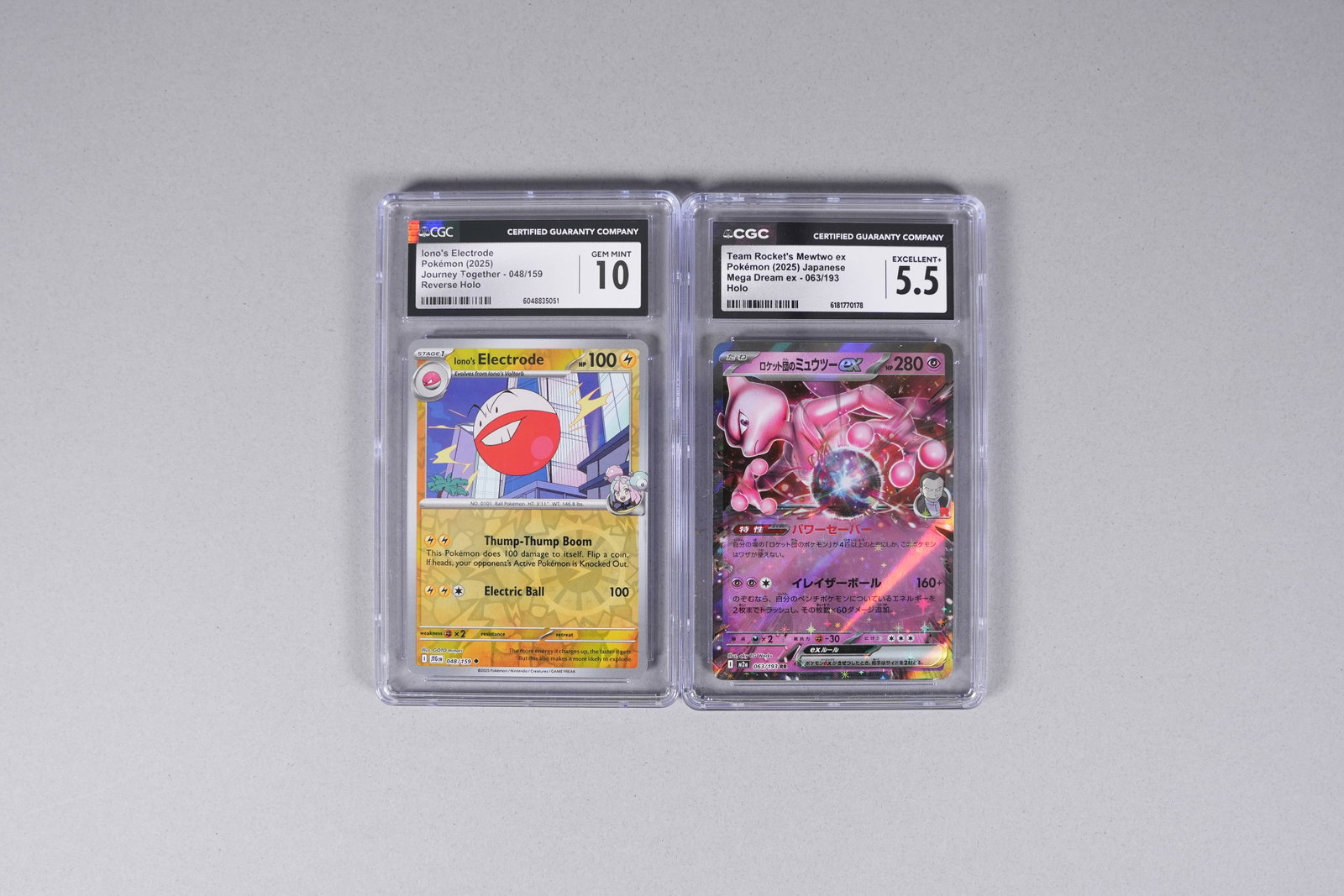 Lots Pokemon cards graded - 3