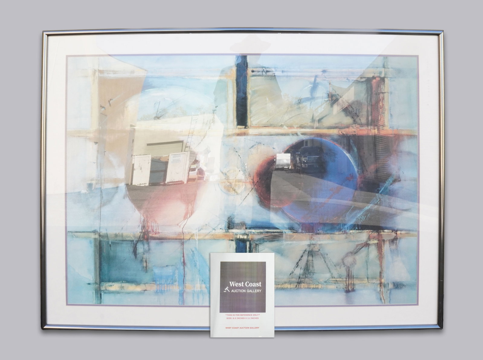Estate large framed print - 2