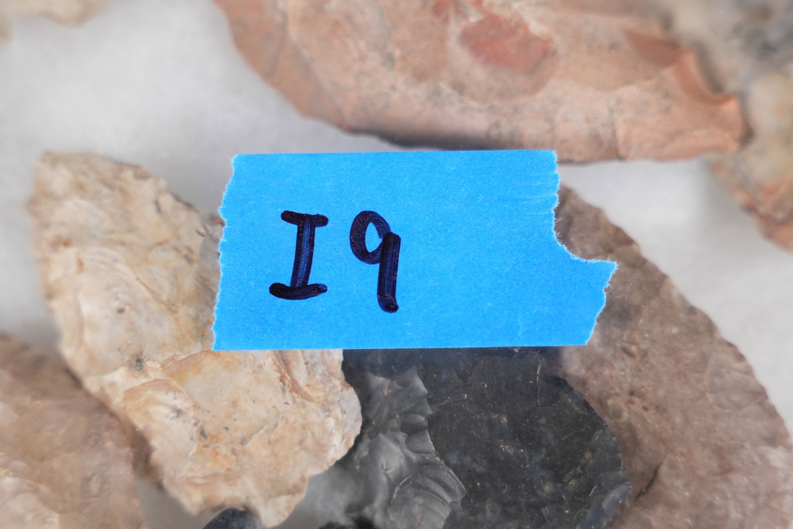 Lots Native American antique arrowheads - 5