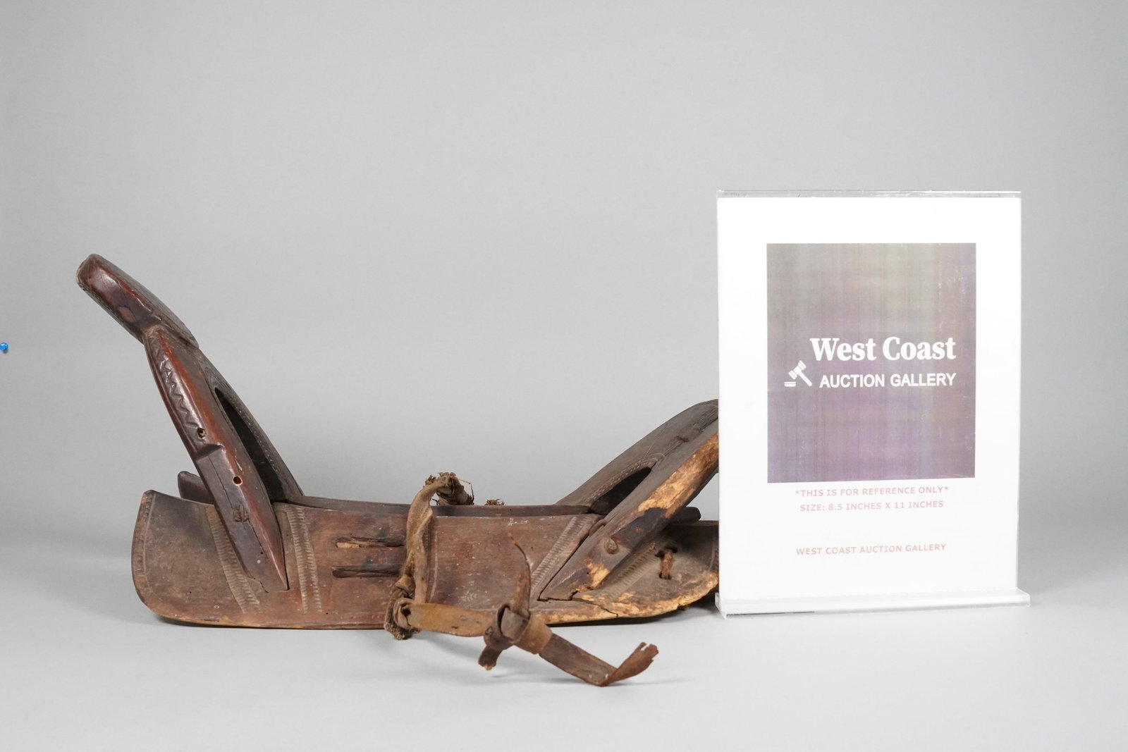 Antique Native American saddle - 2