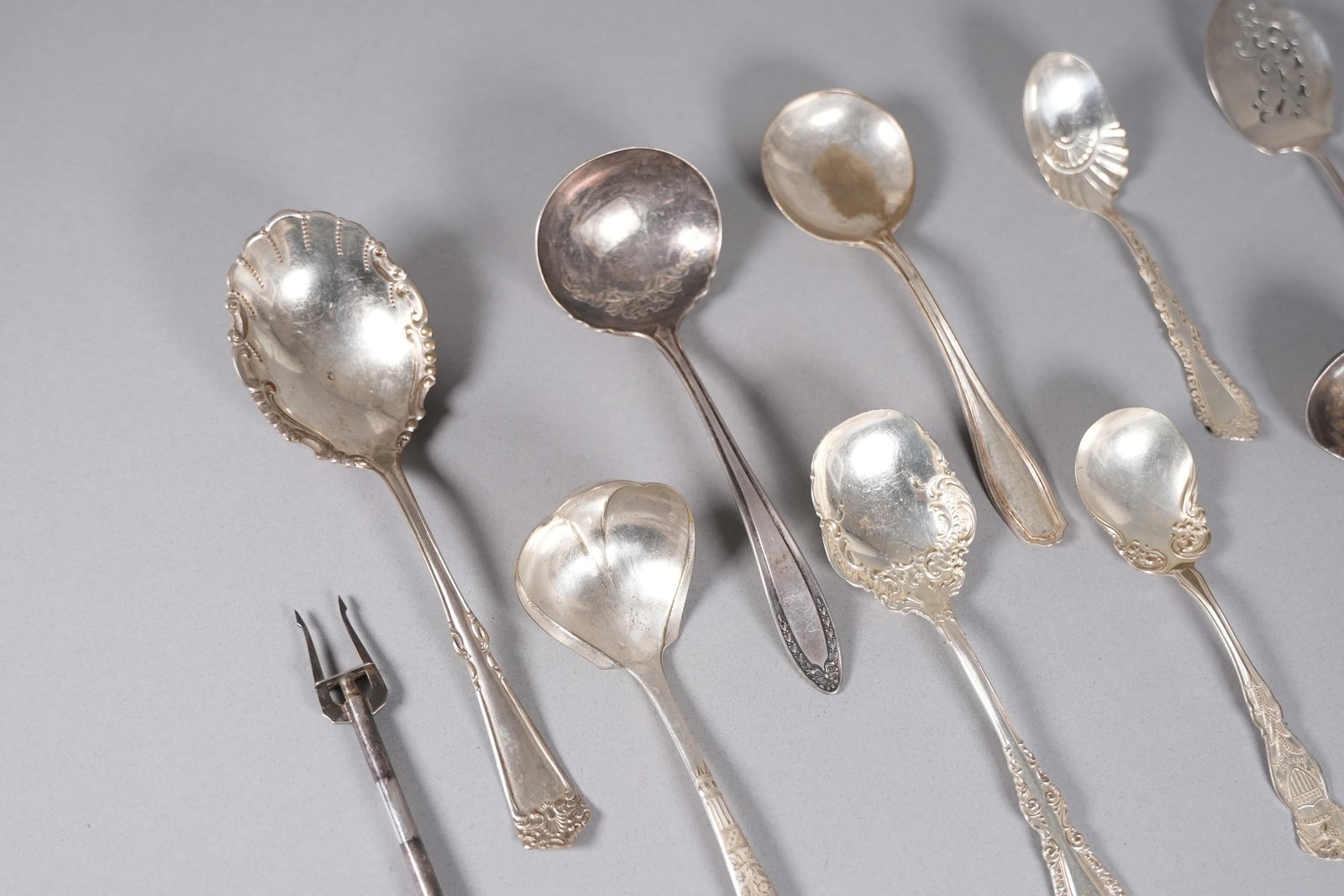 Lots antique spoons - 3