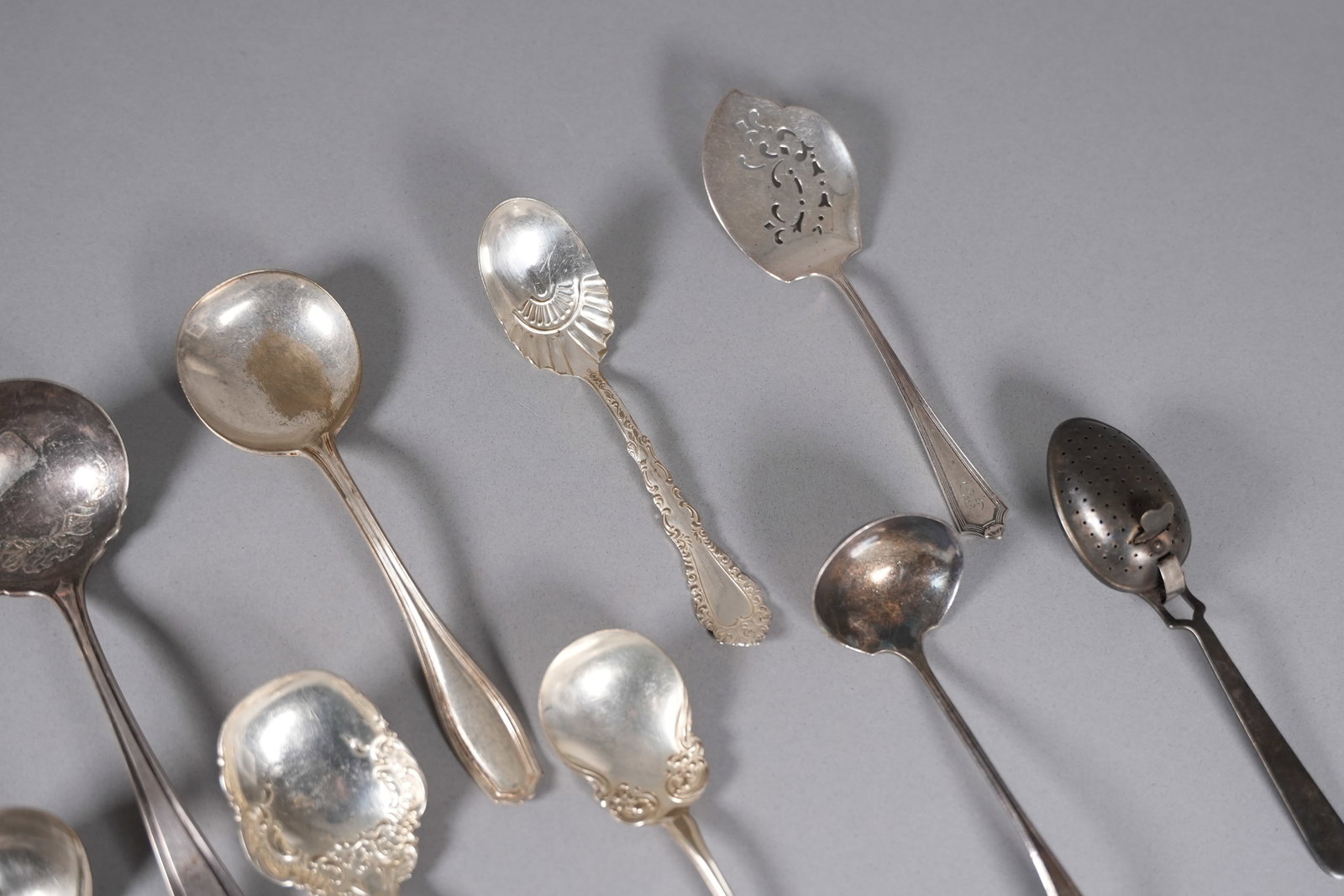 Lots antique spoons - 4
