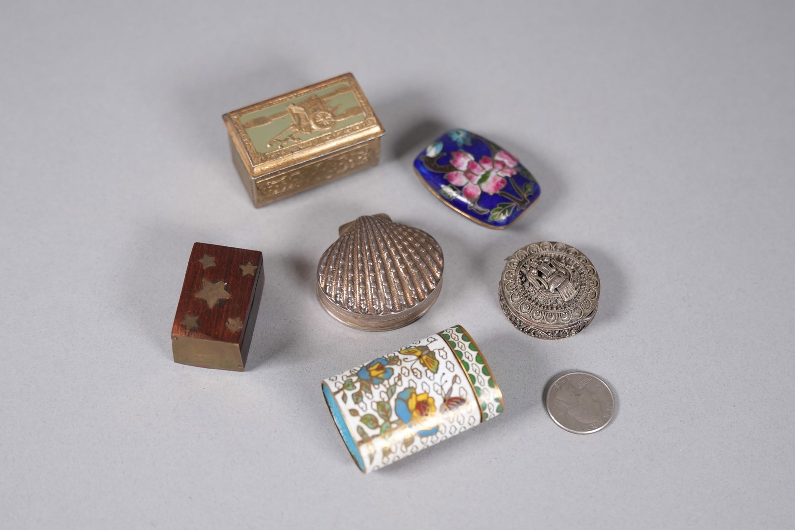 Lots vintage boxes - 2