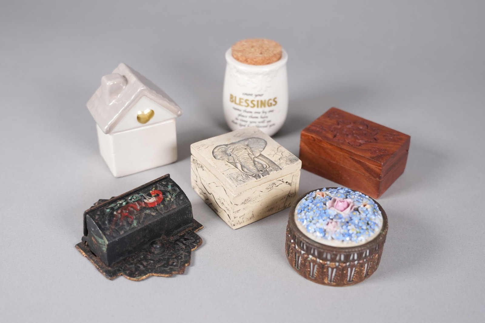Lots fine vintage boxes - 3