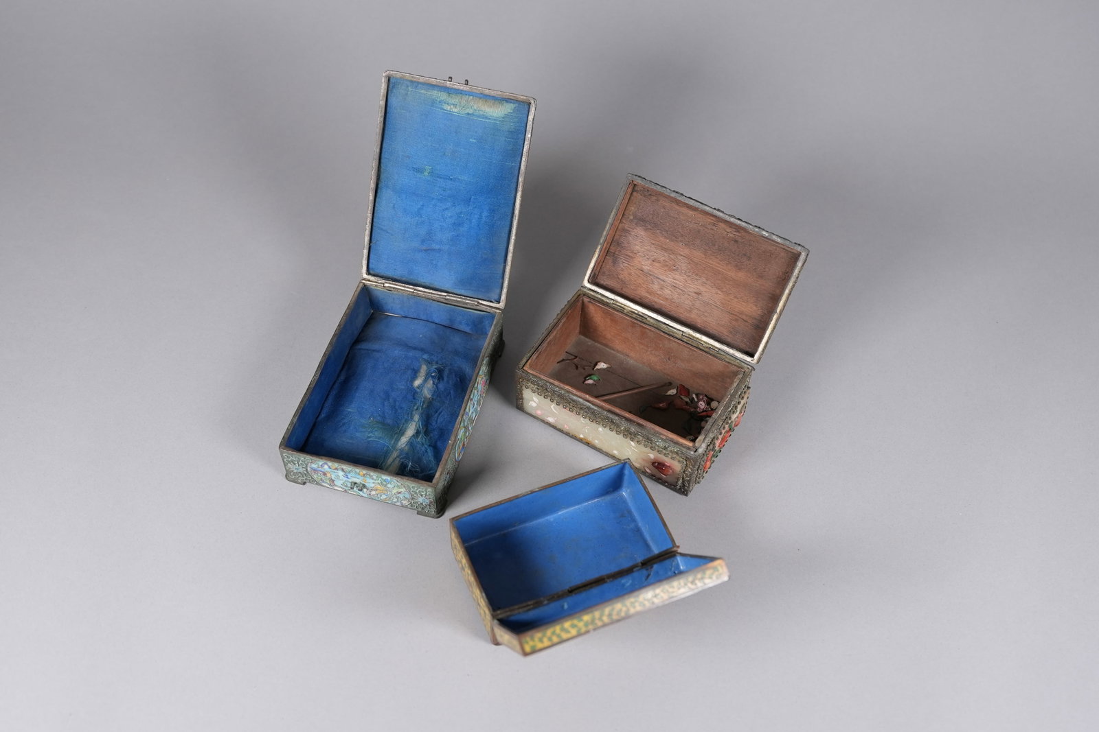 Lots Chinese antique boxes - 3