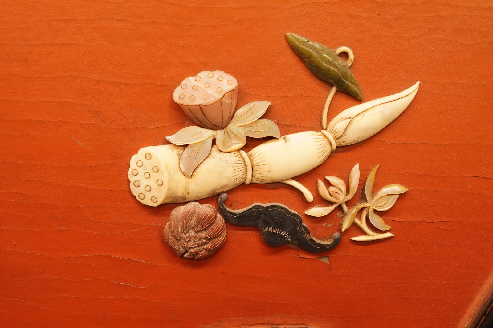 Chinese fine jade panel - 7