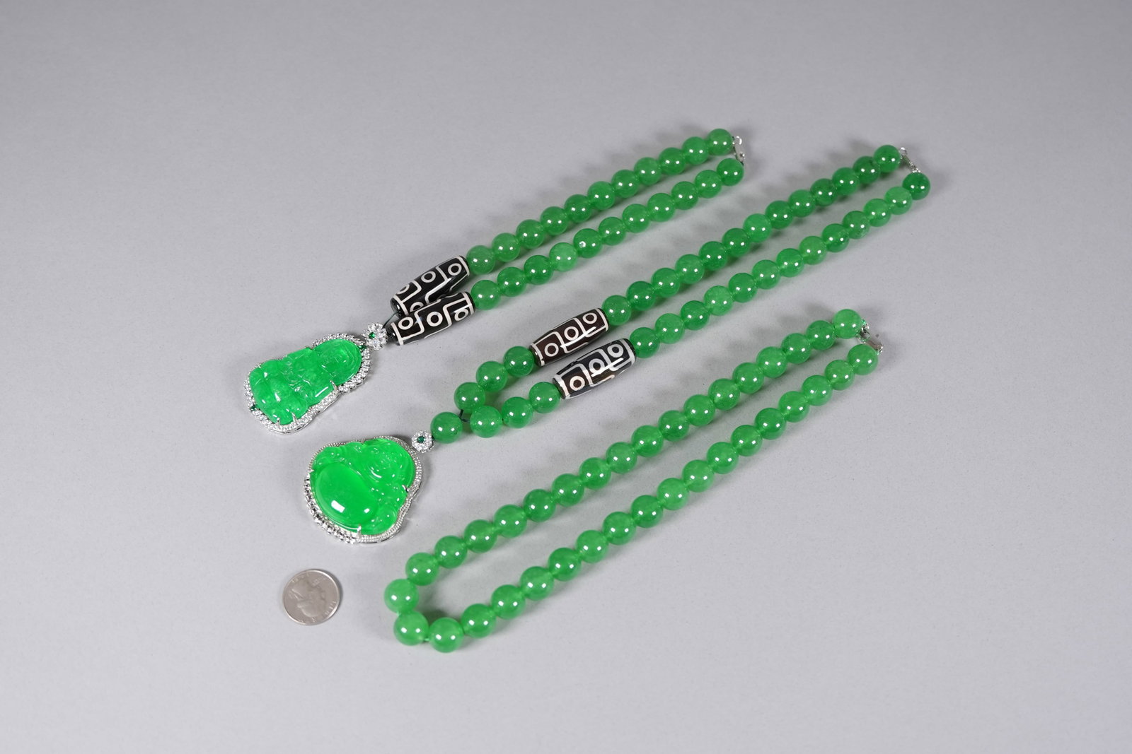 Lots Chinese apple green items - 2