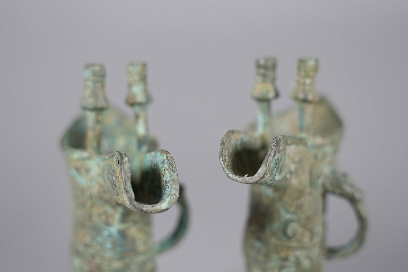 Lots Chinese bronze cups - 5