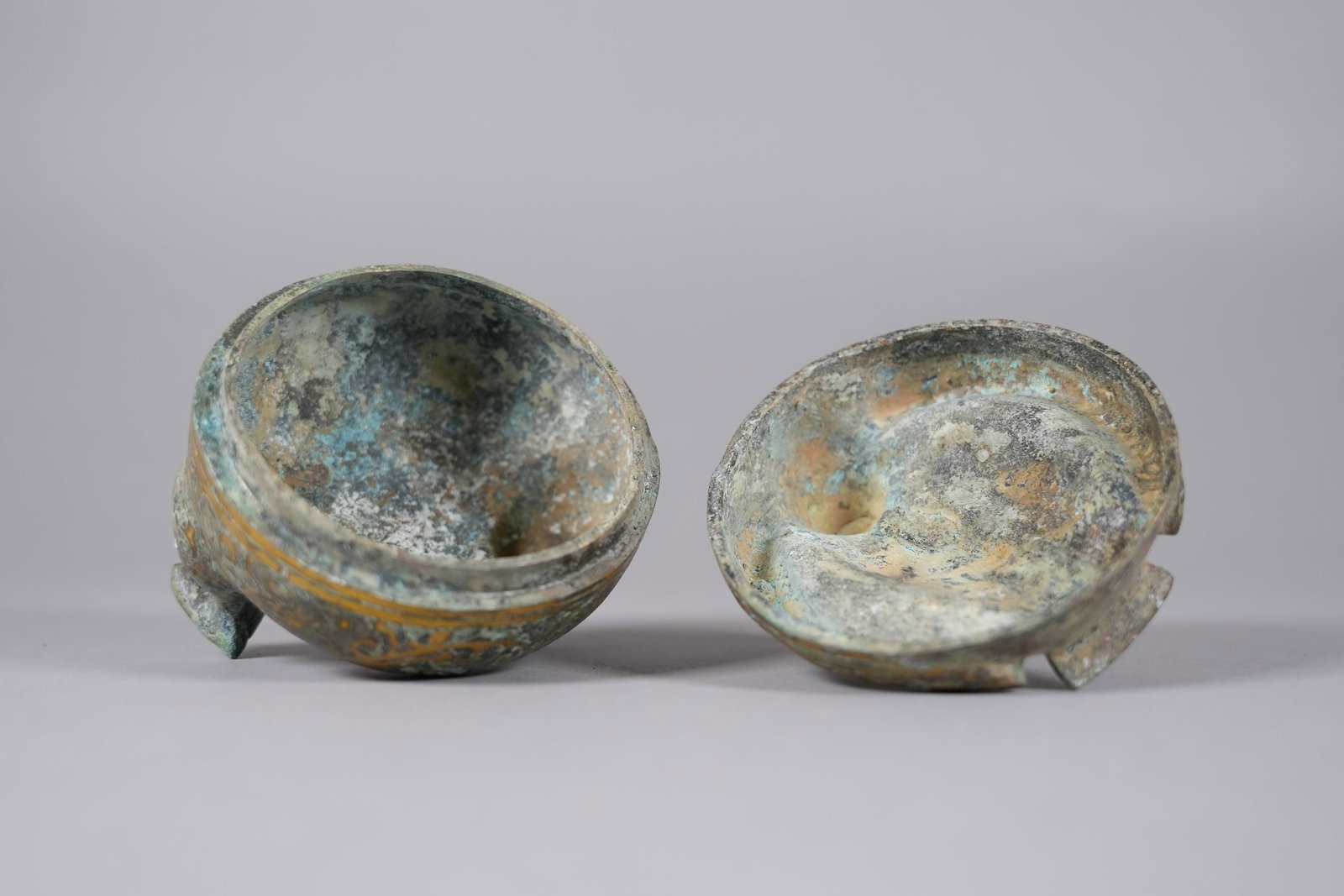2 Chinese bronze vessels - 5