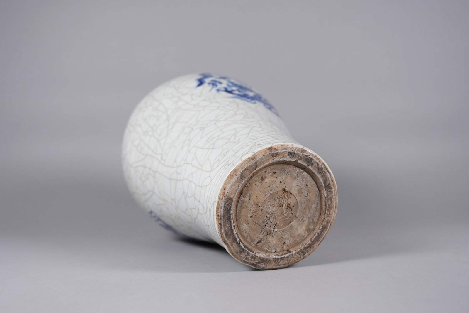 Chinese fine crackled vase - 4