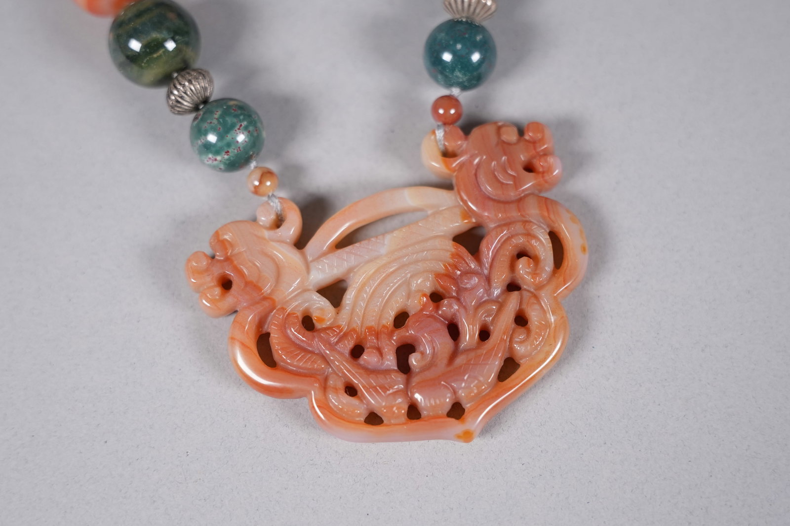 Chinese antique necklace - 5