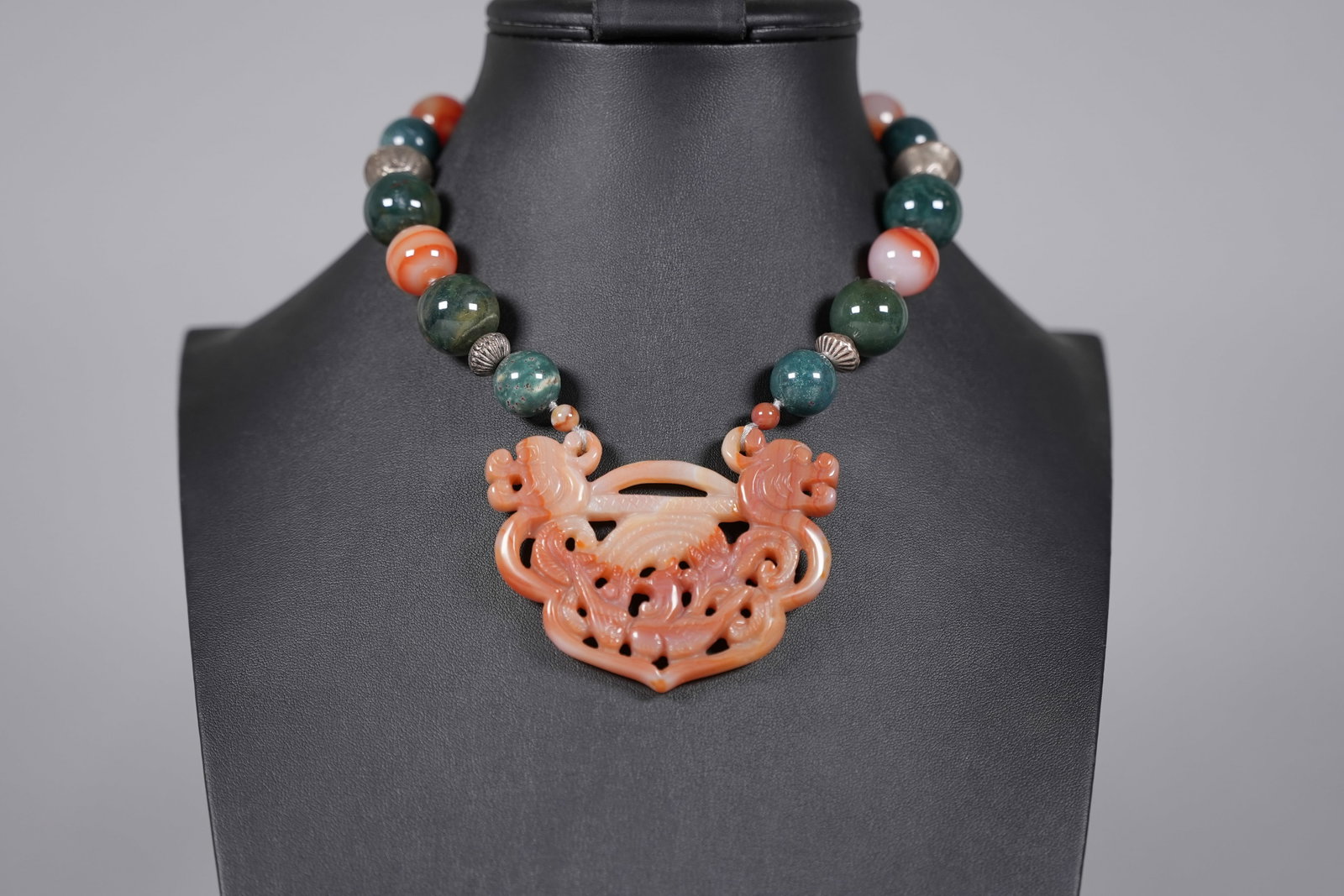 Chinese antique necklace - 6