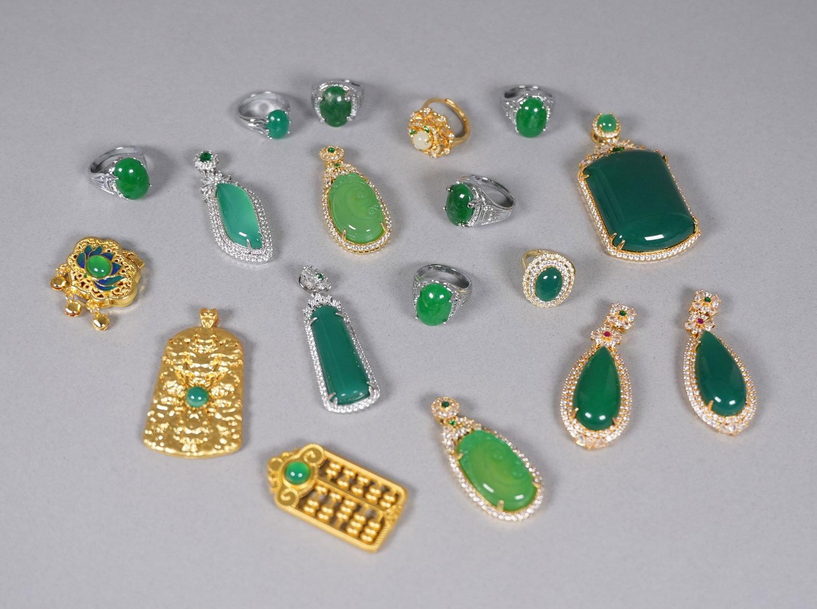 Lots Chinese jewelry (1 of 6)