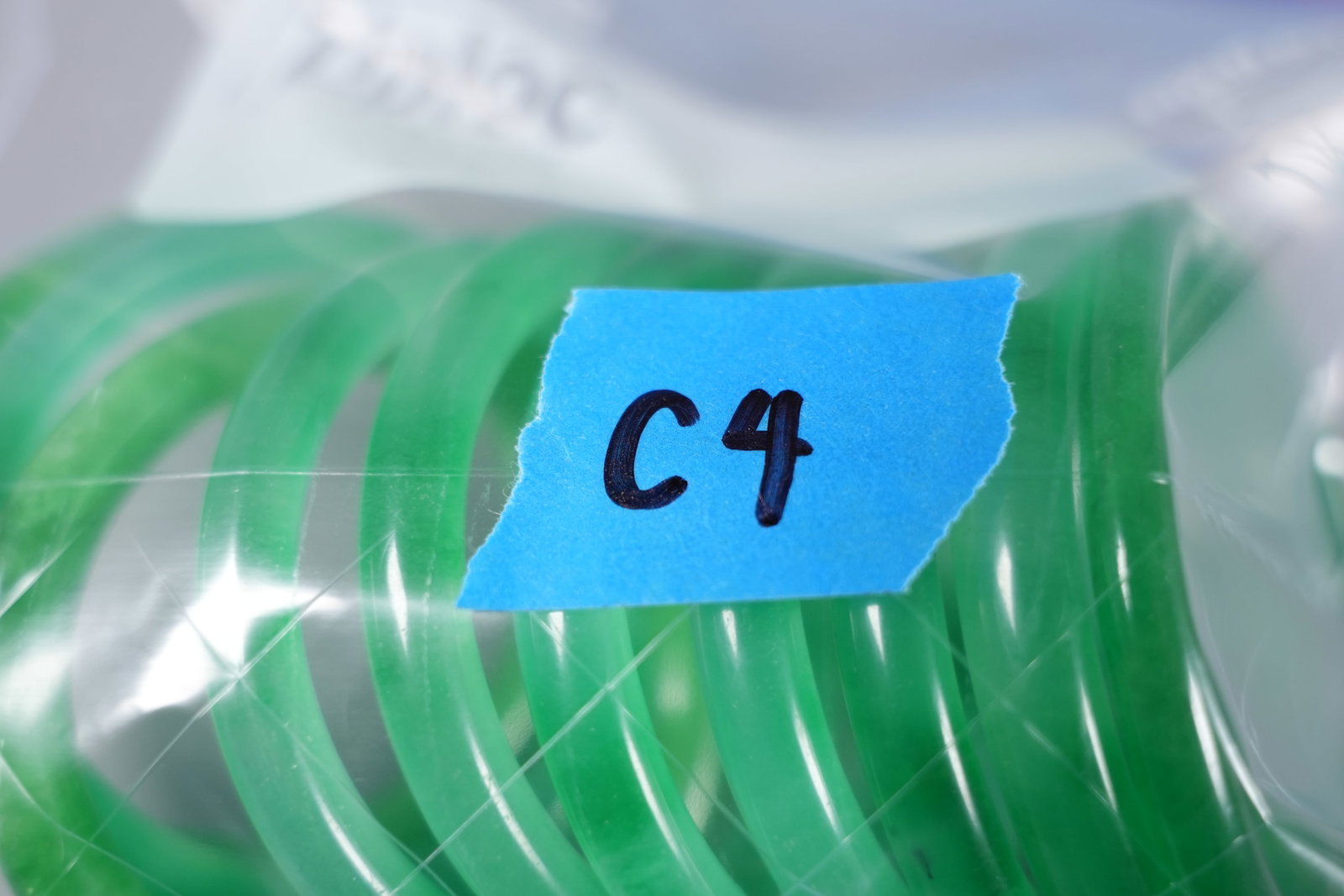 Lots Chinese apple green bangles - 5