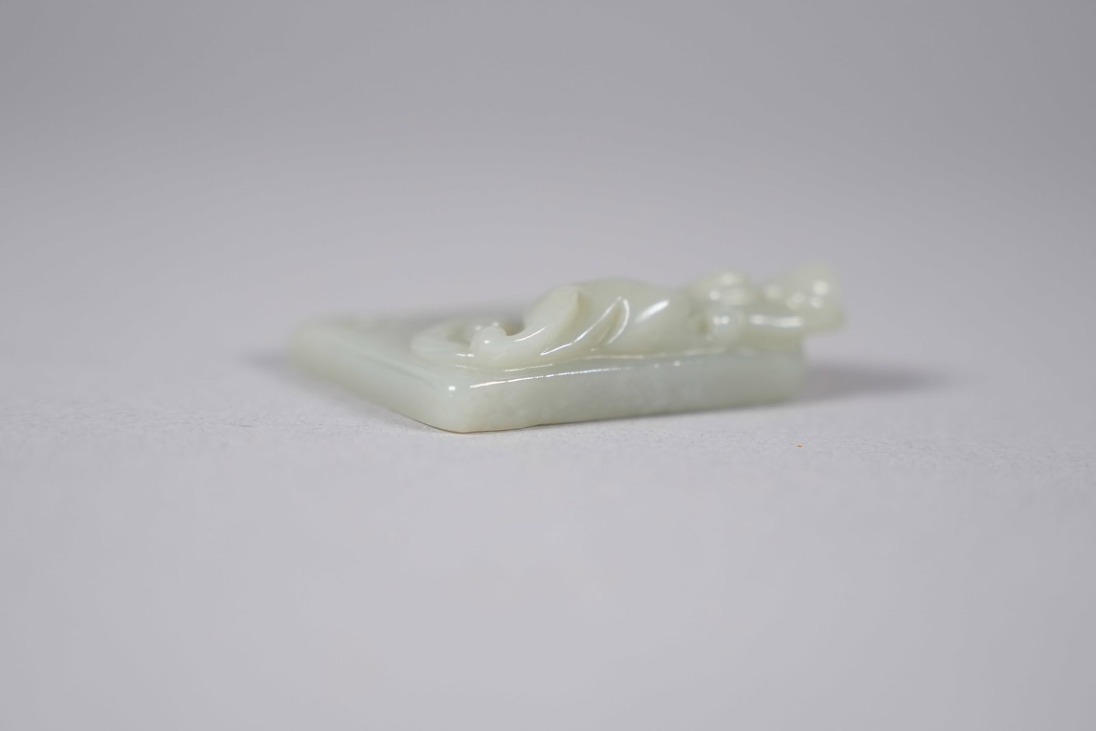 Chinese antique celadon jade - 3