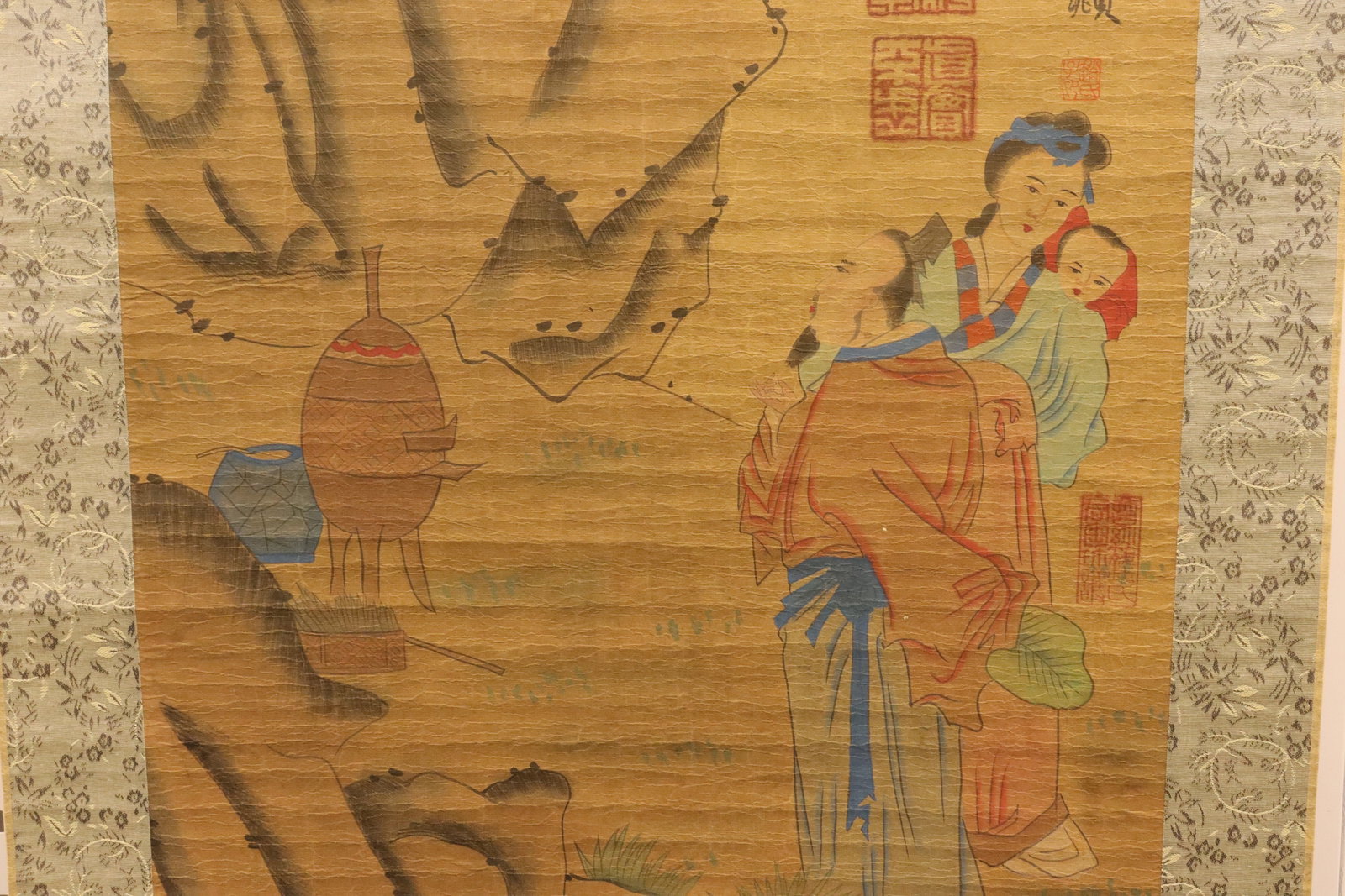 Lots Chinese fine art scrolls - 4
