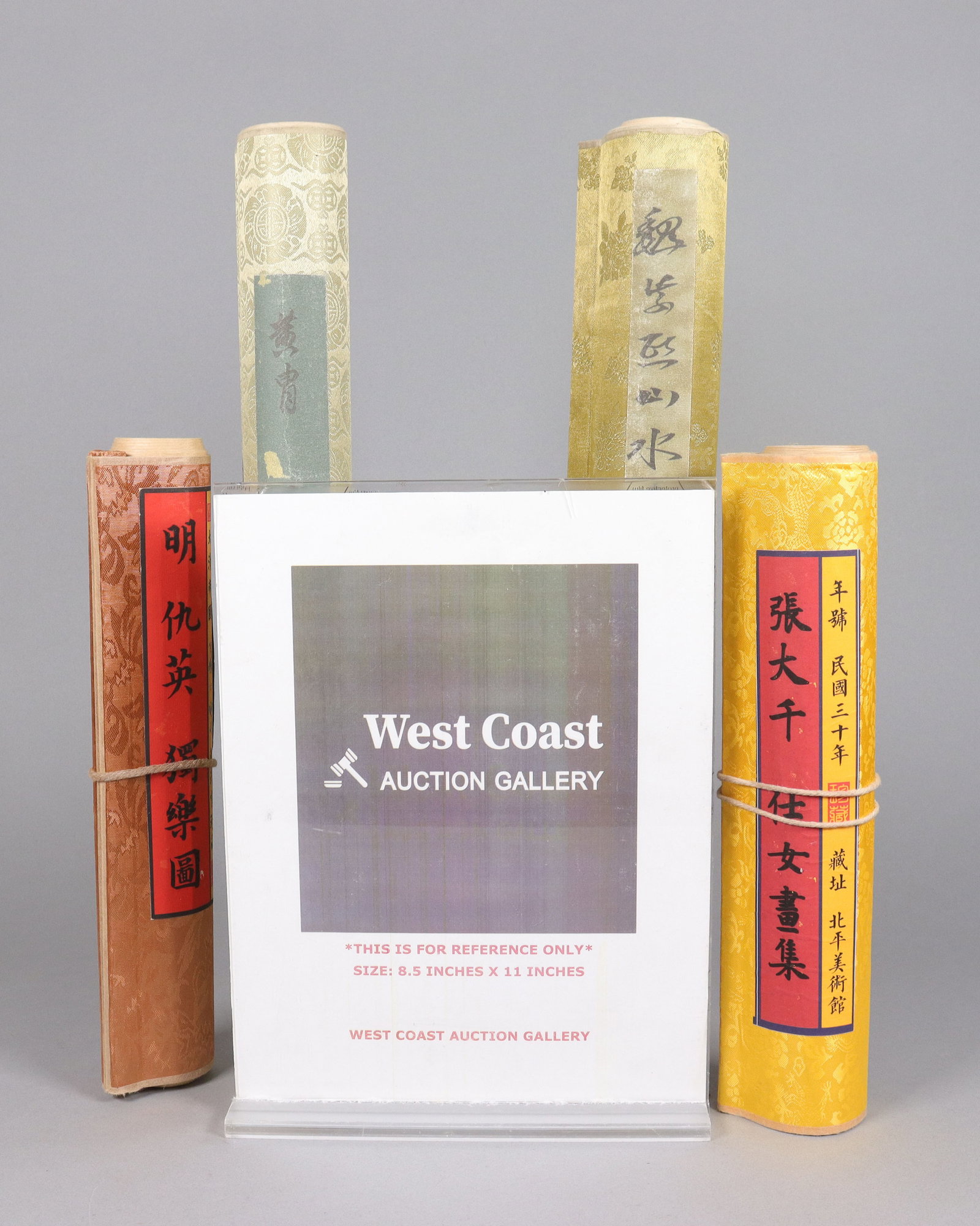 Lots Chinese art scrolls - 2