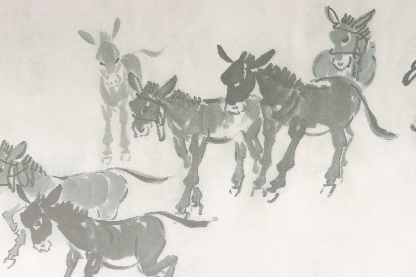 Lots Chinese art scrolls - 5