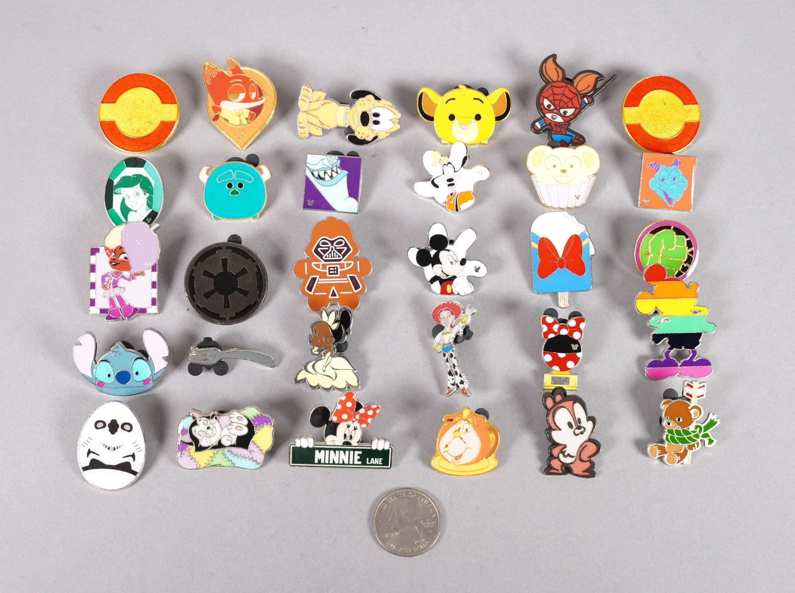 Lots Disney pins - 2