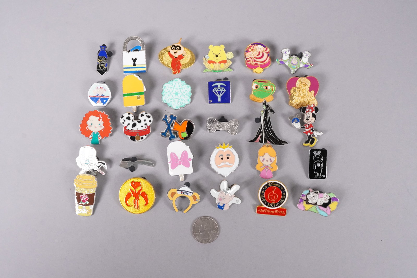 Lots Disney pins - 2